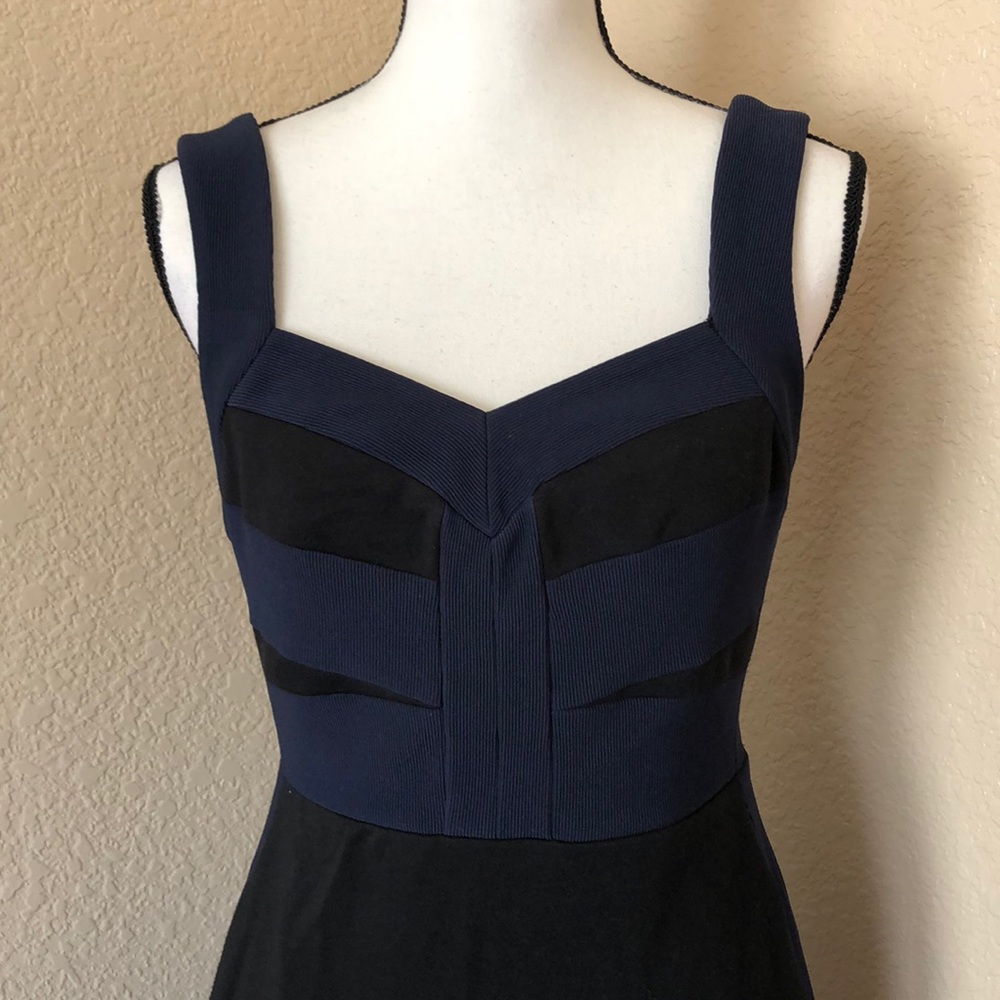 🚫SOLD🚫BCBGeneration | Black & Blue Dress - Picture 4 of 6